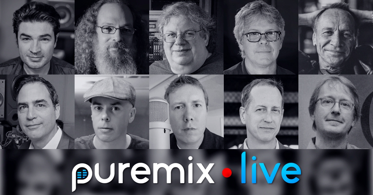 See all of your favorite pureMix Mentors LIVE from the AES 2016 show in Los Angeles and enter for a chance to win $21,000 in gear